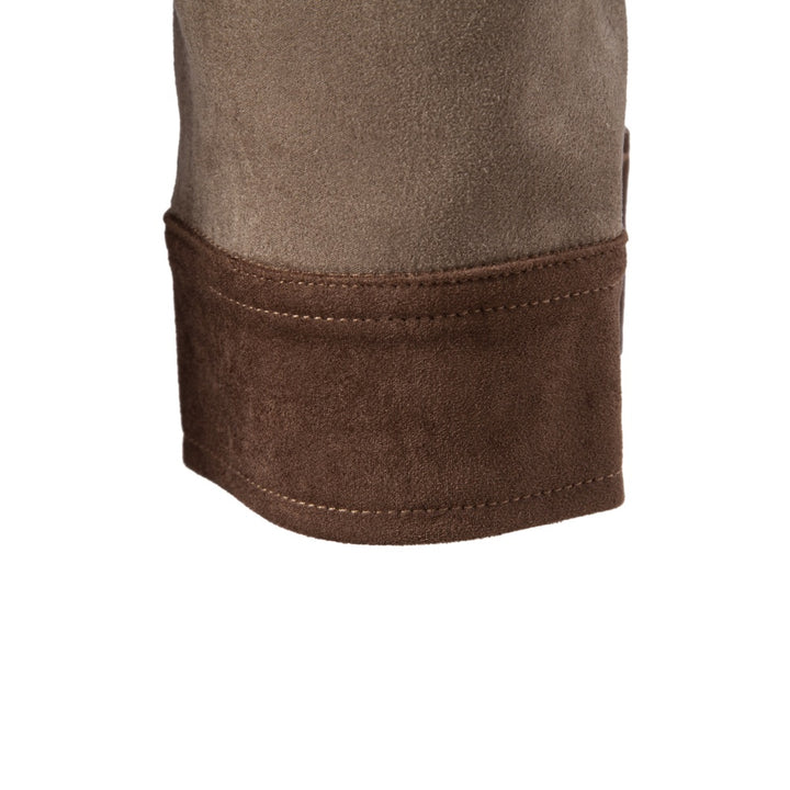 Men's zip-up casual jacket featuring a stylish suede-style finish, perfect for transitional weather and everyday wear. 5