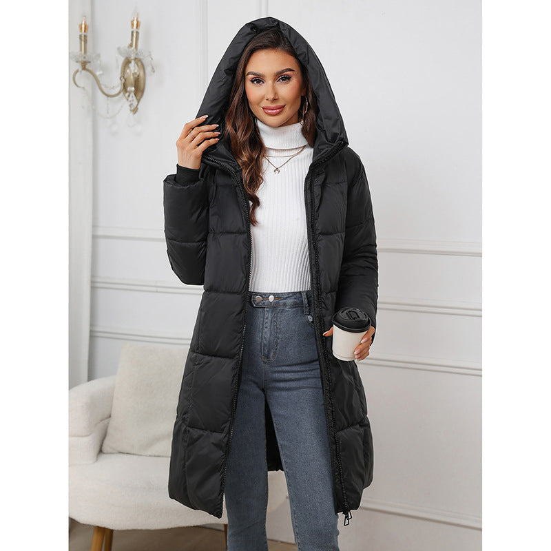 Women’s Hooded Thermal Parka - Warm and Protective