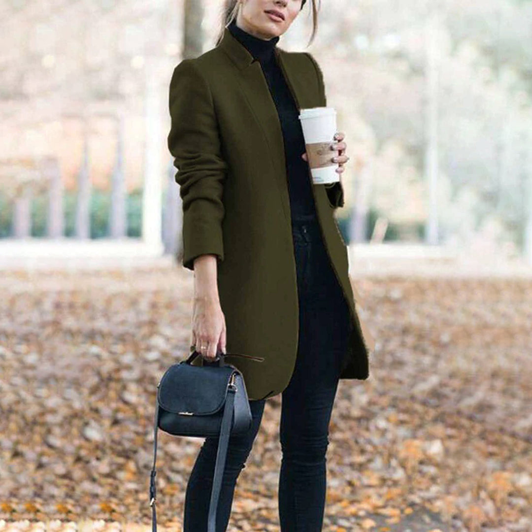 Tailored Lapel Winter Coat