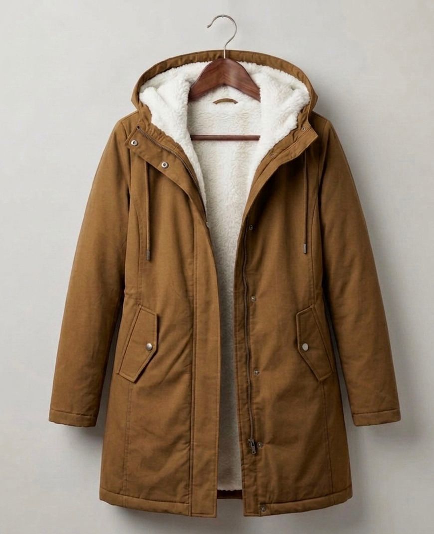 Women’s Hooded Weatherproof Coat - Warm and Protective