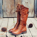 Women's Knee-High Equestrian Boots with Durable Stitching 0