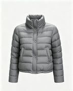 Korean-Style Padded Coat - Warm and Lightweight