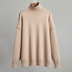 Women’s Thick Turtleneck Sweater - Warm and Casual