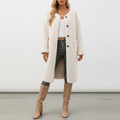 Women’s Soft Button Coat – Cozy Chic Outerwear