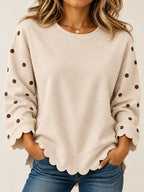 Flowy Women's Blouse - Easy and Elegant