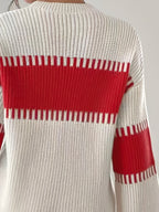 Women’s Colour-Block Striped Sweater