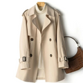 Belted Double-Breasted Coat