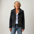 Women’s Colorful High-Neck Jacket - Modern and Lightweight