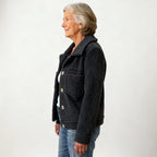 Women’s Colorful High-Neck Jacket - Modern and Lightweight