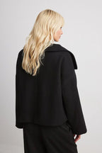 Laudomia Oversized Double-Breasted Coat - Chic and Structured