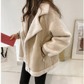 Oversized Faux Shearling Coat