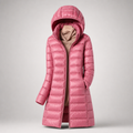 Midi Padded Coat with Hood